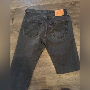 501 Levi's Black Jeans